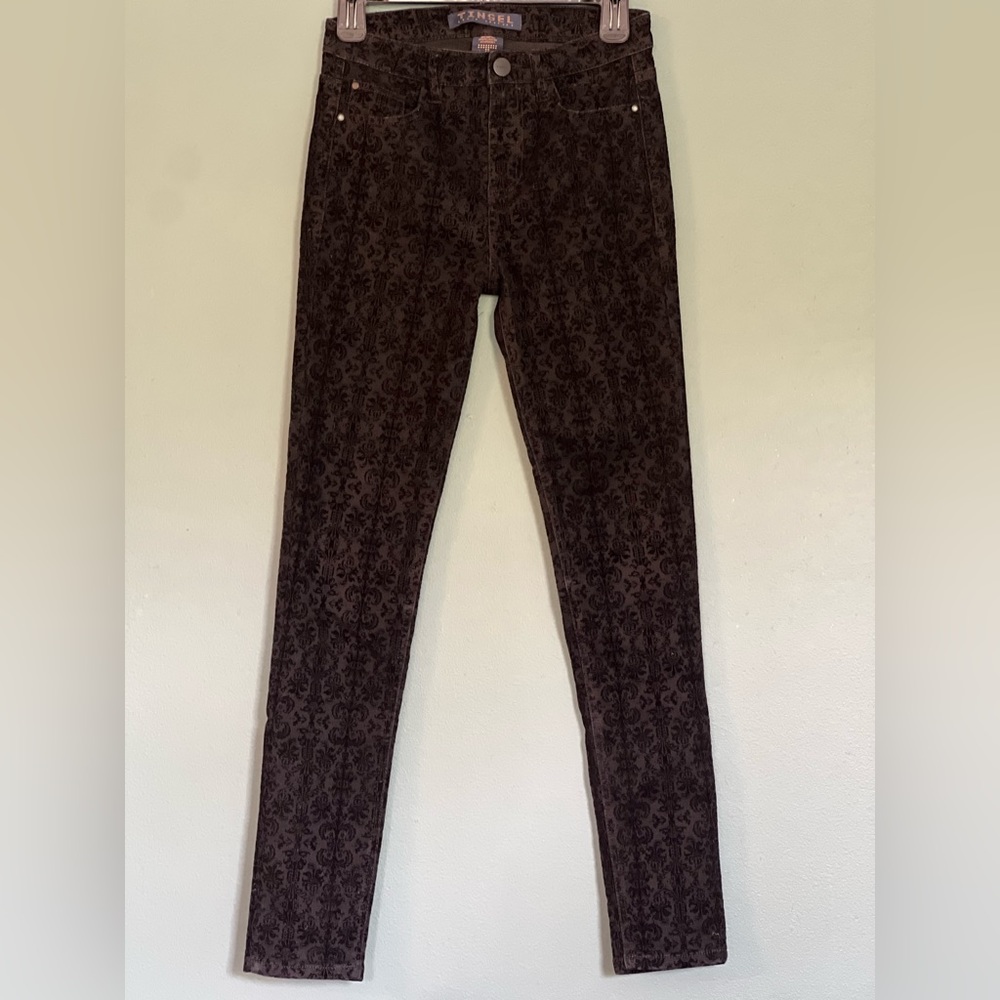 Tinsel Denim Couture black skinny jeans
